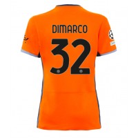 Inter Milan Federico Dimarco #32 Tretí Ženy futbalový dres 2023-24 Krátky Rukáv